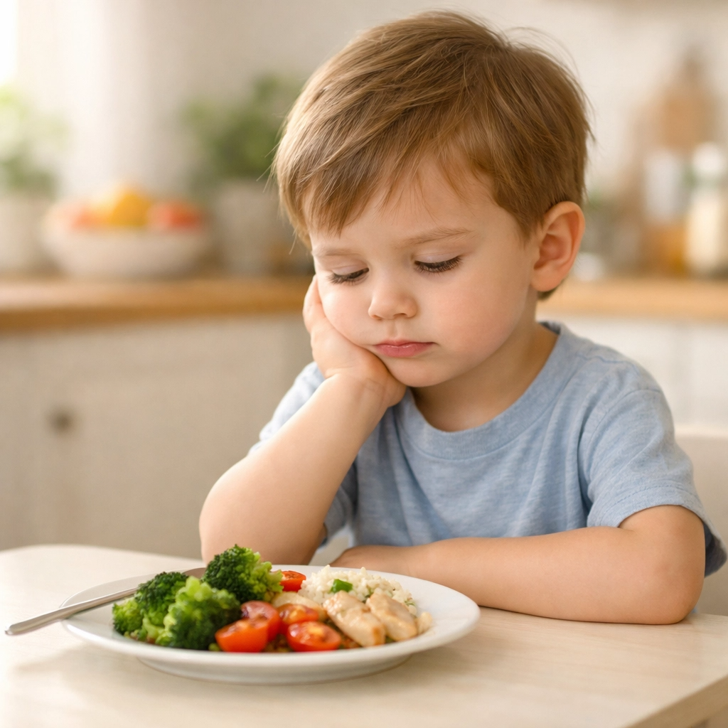 dificuldade alimentar infantil